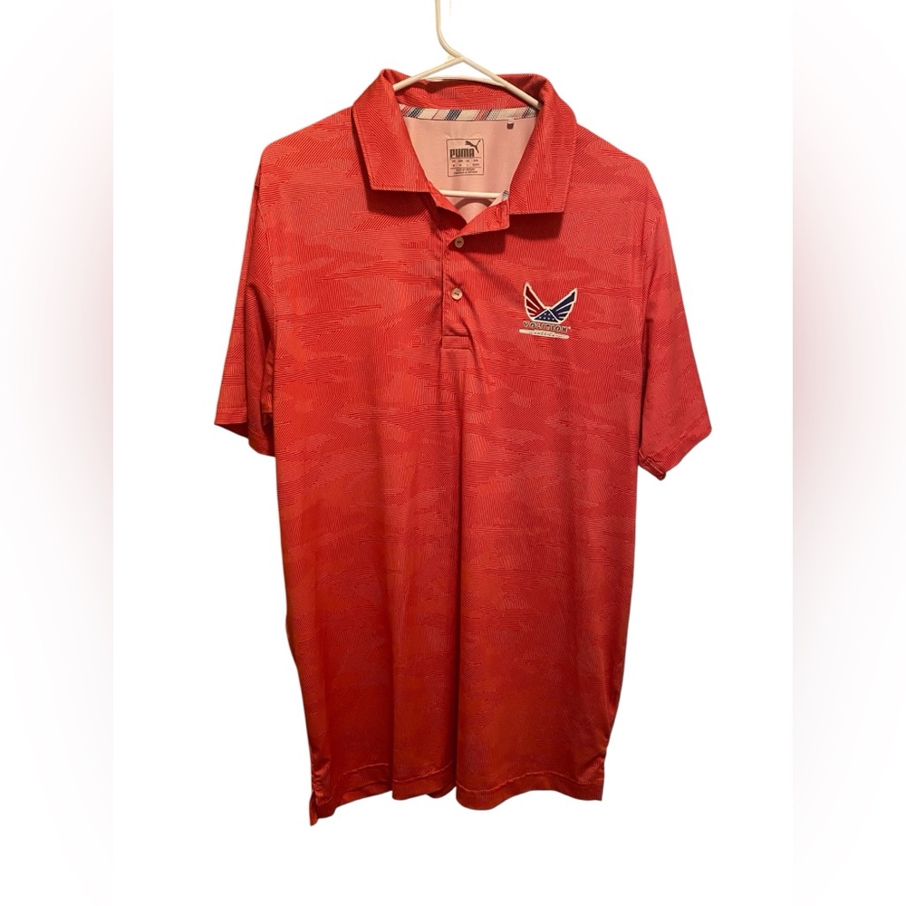 Puma‎ Red Polo Shirt. Volition America collab. Size medium. Good condition
